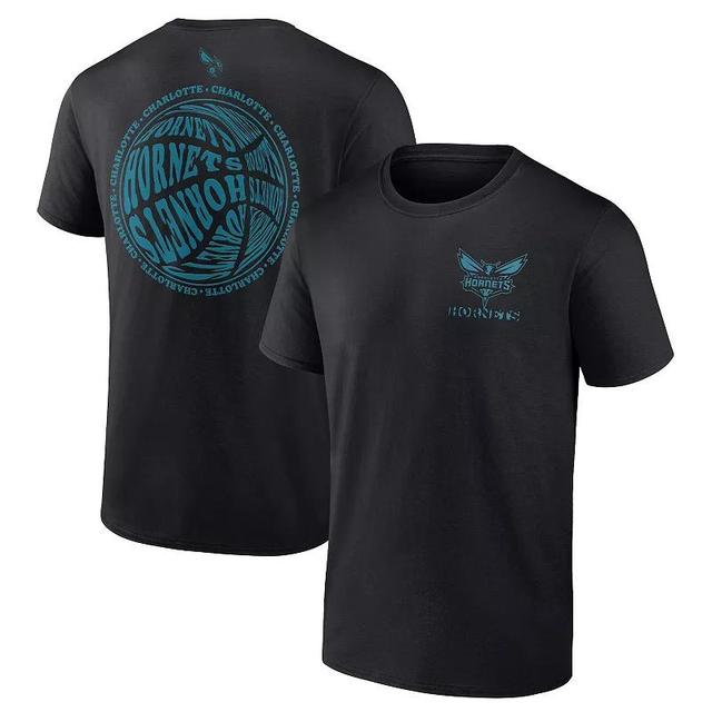 Mens Fanatics Branded Black Charlotte Hornets Basketball Street Collective T-Shirt Product Image