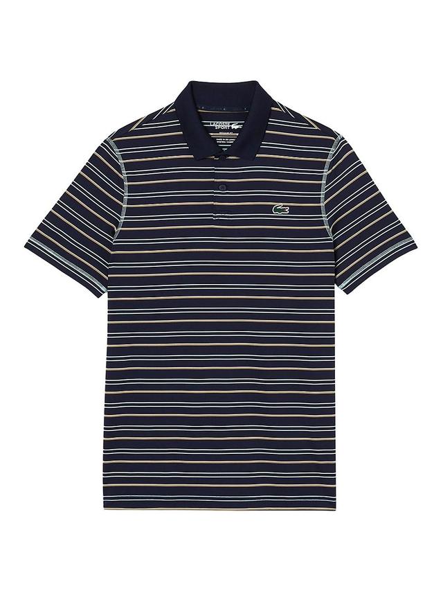 Lacoste Stripe Stretch Polo Shirt Product Image