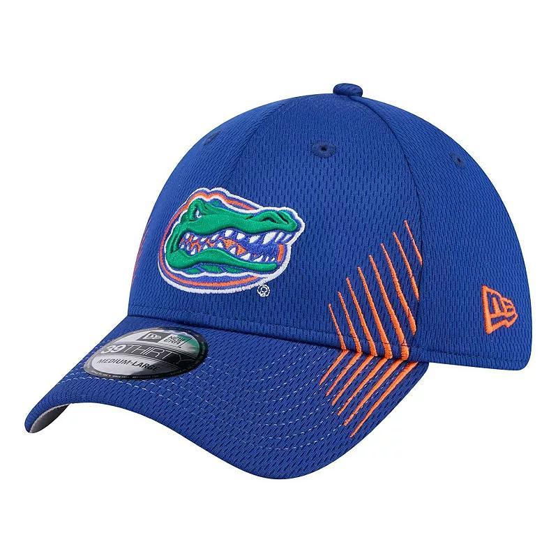 Mens New Era Royal Florida Gators Active Slash Sides 39THIRTY Flex Hat Product Image