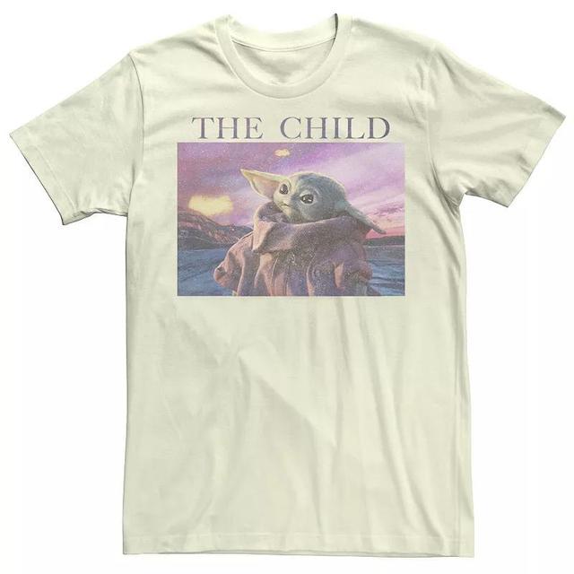 Mens Star Wars The Child Artsy Poster Tee Product Image