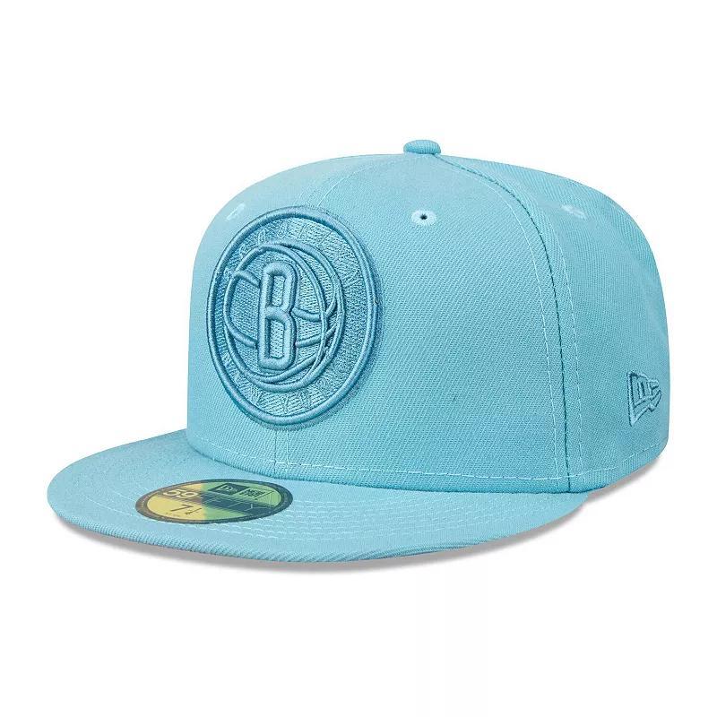 Mens New Era Brooklyn Nets Color Pack Foam 59FIFTY Fitted Hat Product Image