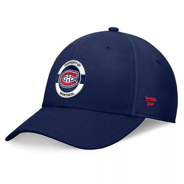 Mens Fanatics Navy Montreal Canadiens Authentic Pro Training Camp Flex Hat Cnd Blue Product Image