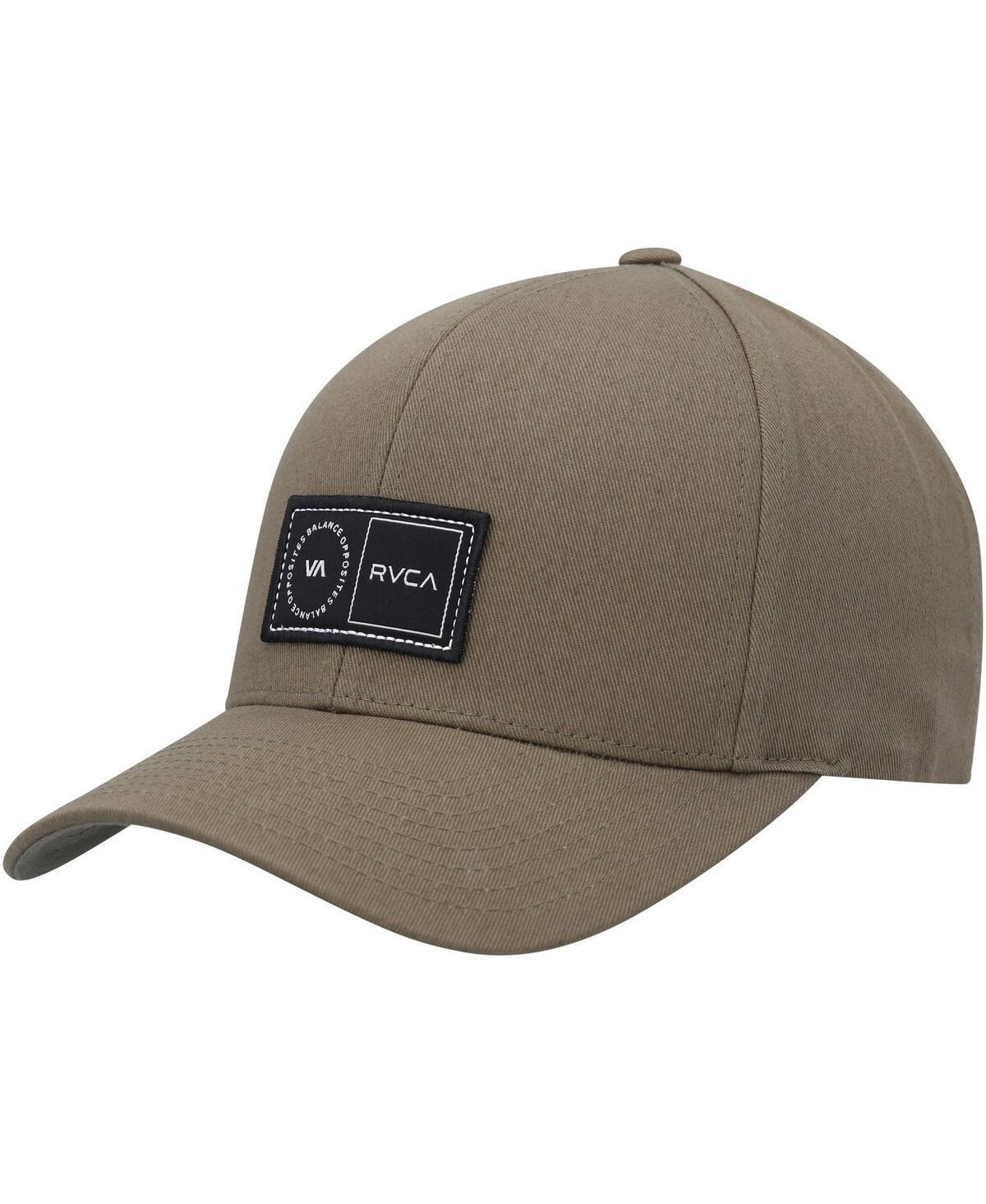 Mens Rvca Olive Platform Snapback Hat Product Image