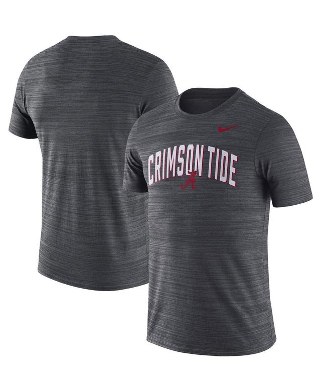 Mens Nike Black Alabama Crimson Tide Game Day Sideline Velocity Performance T-Shirt Product Image