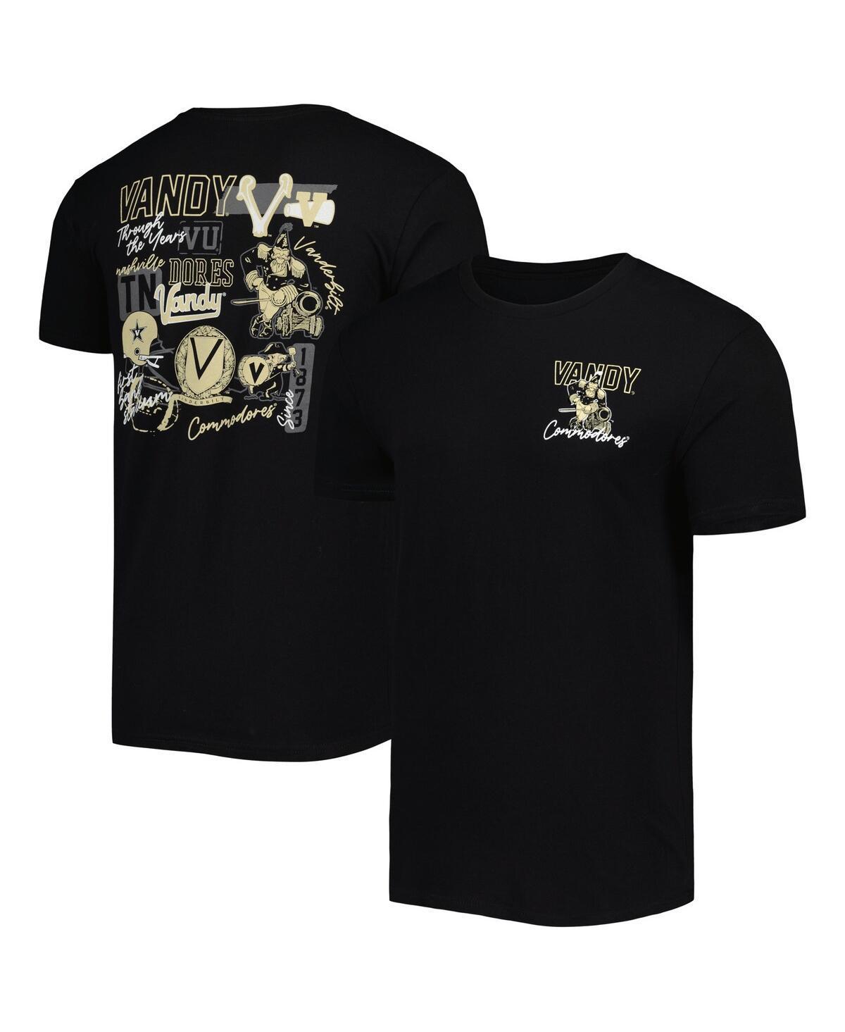 Mens Vanderbilt Commodores Vintage College Vault Through the Years Two-Hit T-Shirt Product Image