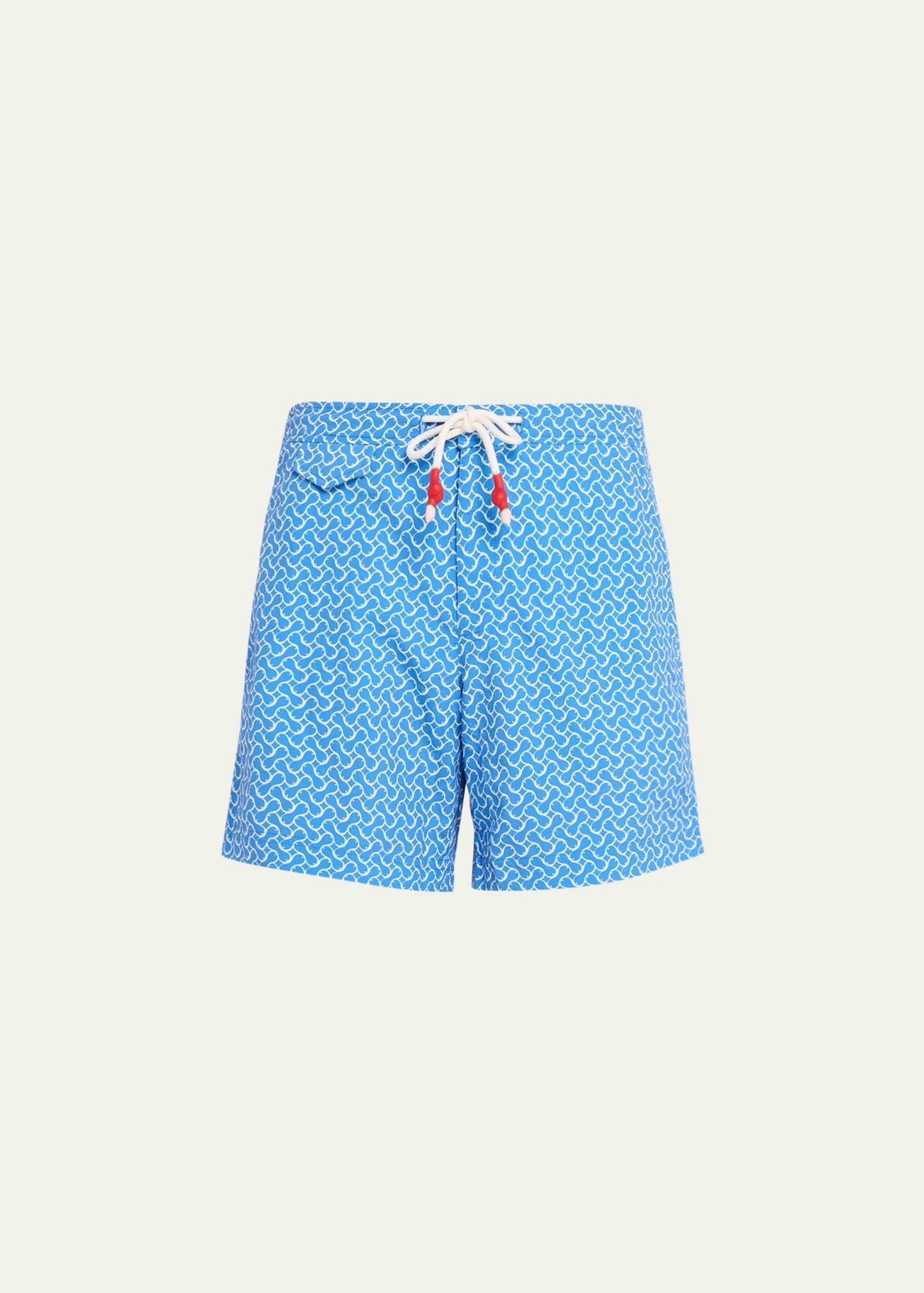 Mens Standard Geo Swim Shorts Product Image