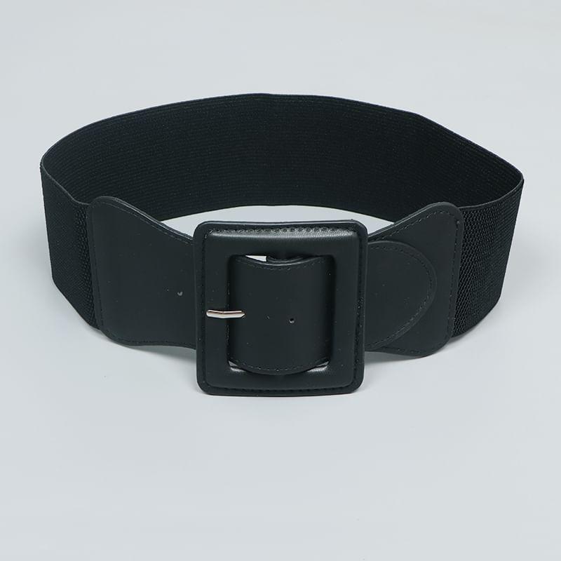 Faux Leather Sequin Waist Belt Product Image