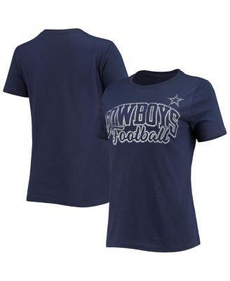 Women's Navy Dallas Cowboys Sydney T-Shirt Product Image