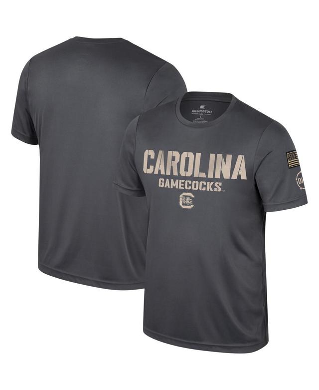 Mens Colosseum Charcoal South Carolina Gamecocks OHT Military Appreciation T-Shirt Product Image