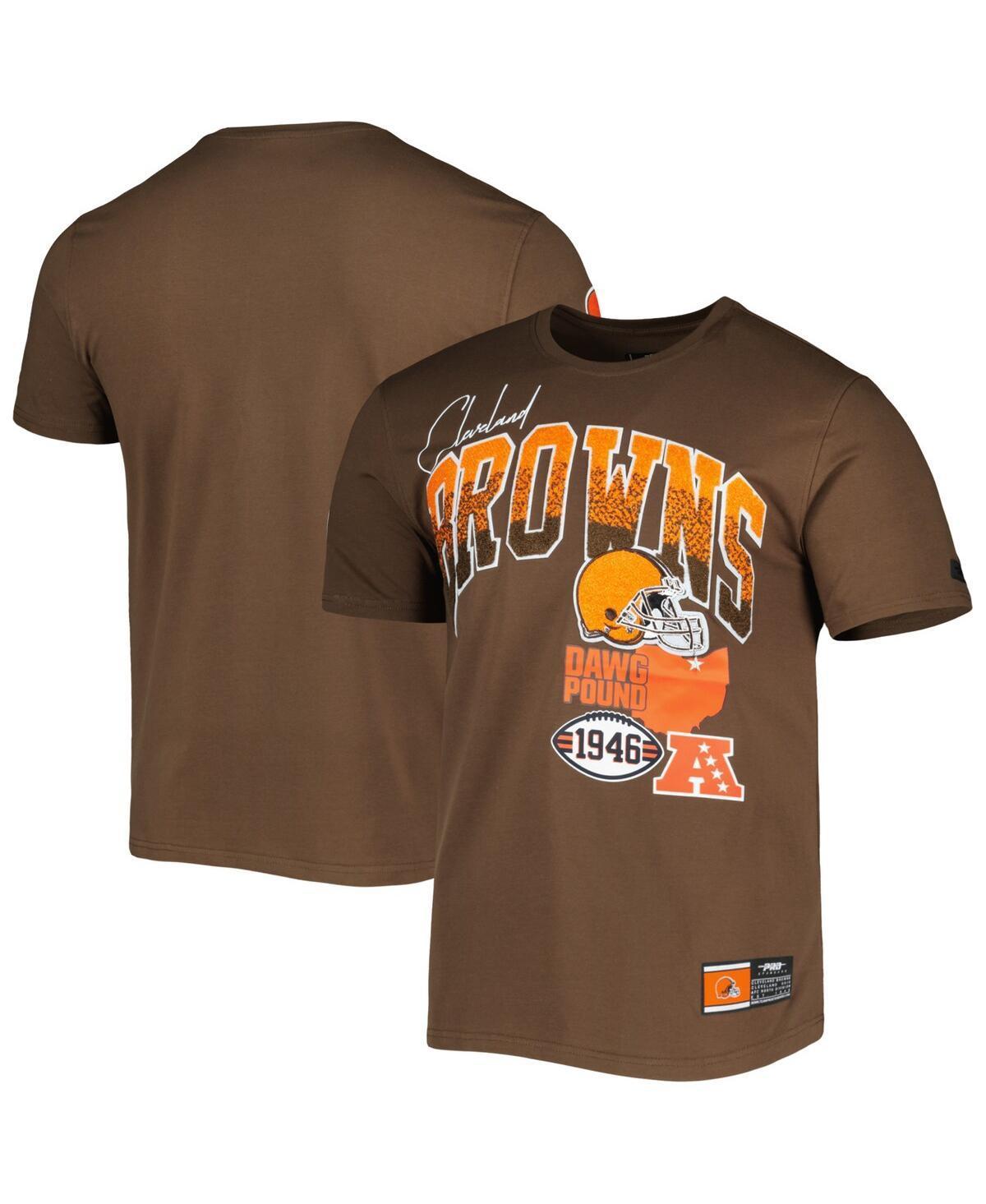 Mens Pro Standard Brown Cleveland Browns Hometown Collection T-shirt Product Image