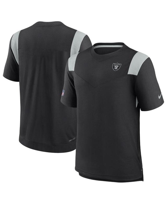 Mens Nike Black Pittsburgh Steelers Sideline Tonal Logo Performance Player T-Shirt Product Image