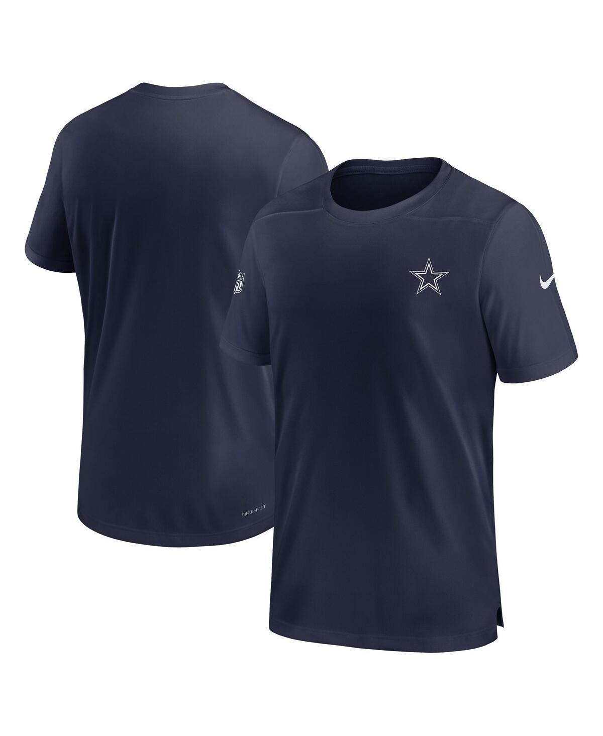 Nike Mens Dallas Cowboys UV Coach Short Sleeve T-Shirt - NFL Ss/Ls/Sl/Mck Tees at Academy Sports Product Image