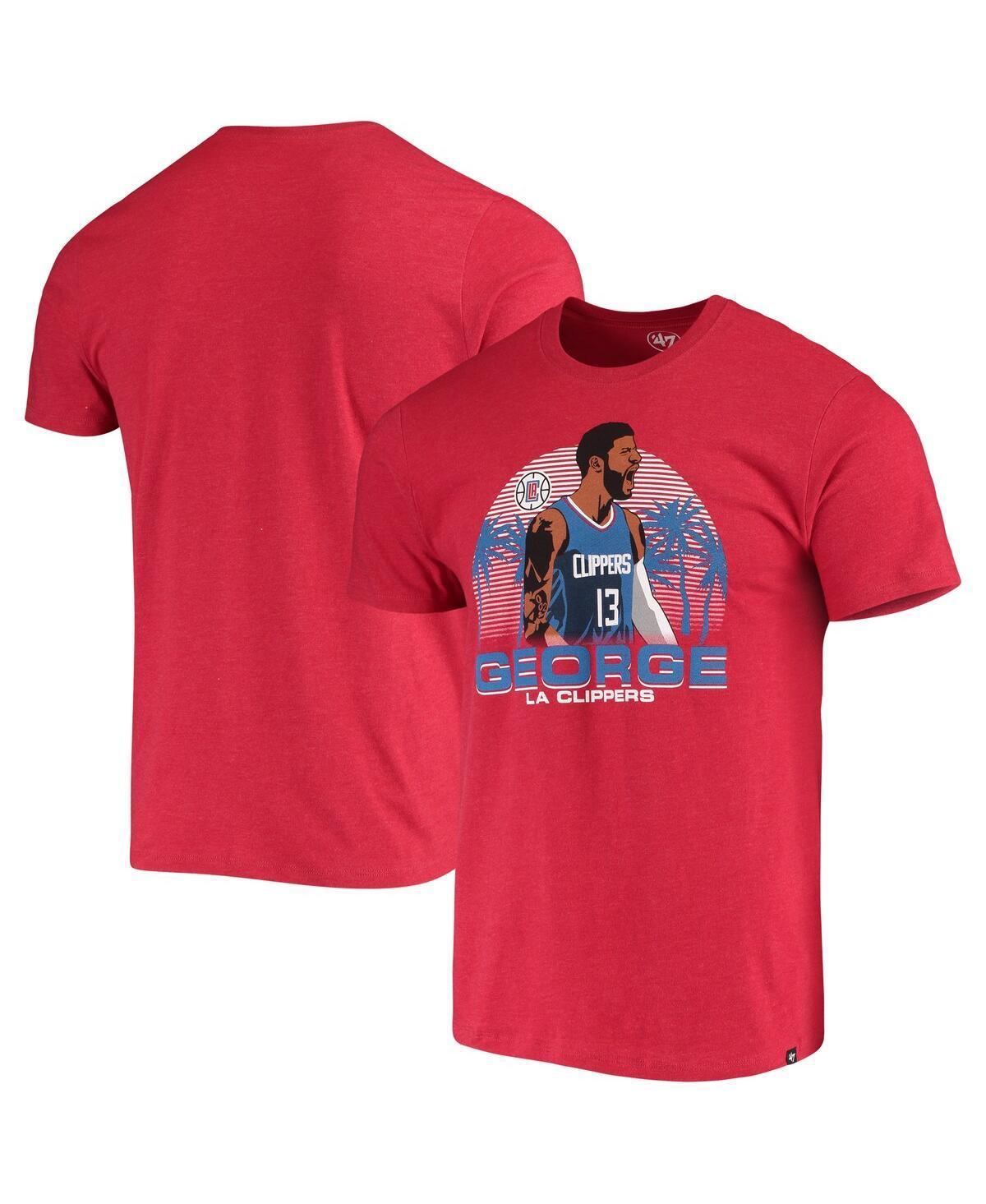 Mens Paul George Red La Clippers Player Graphic T-shirt Product Image