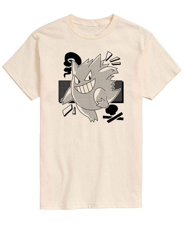 Airwaves Mens Pokemon Characters Graphic T-shirt - Beige Product Image