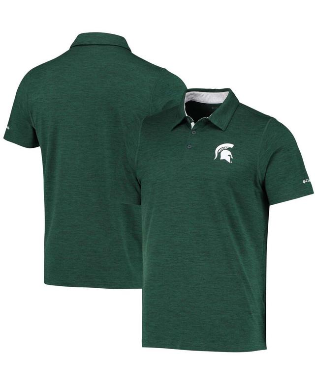 Mens Columbia Michigan State Spartans Tech Trail Omni-Shade Polo Product Image