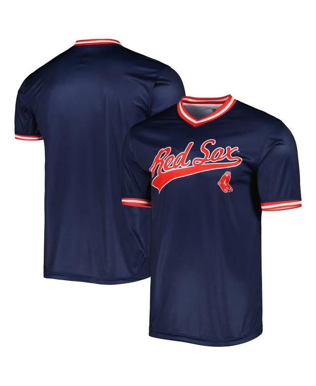 Mens Stitches Navy Boston Red Sox Cooperstown Collection Team Jersey - Navy Product Image