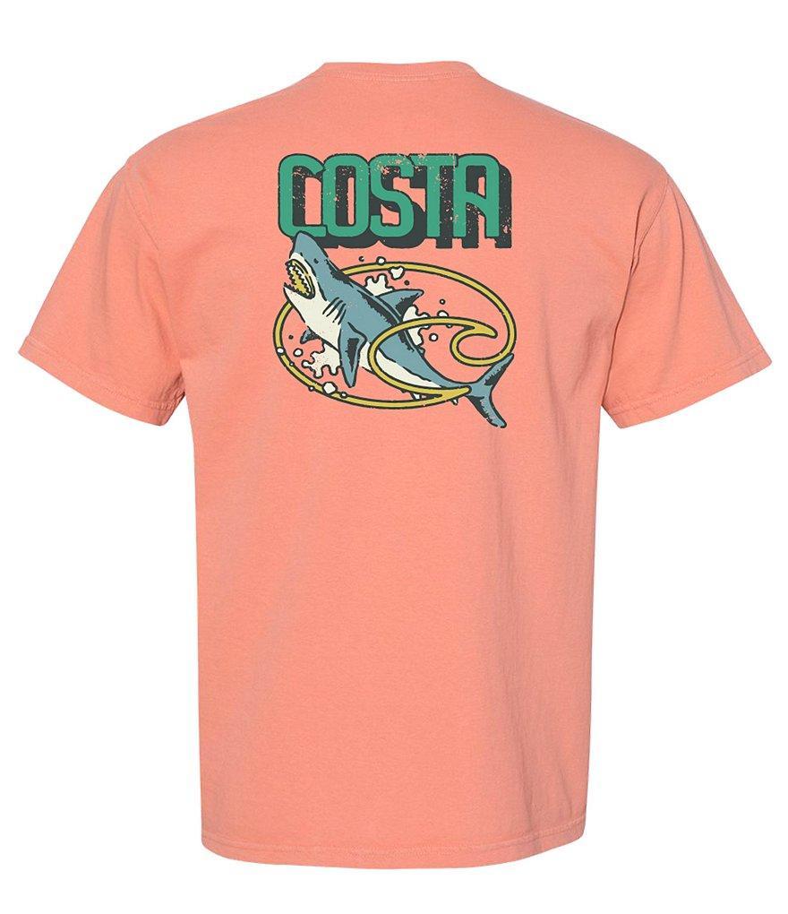 Costa Jumping Shark Short Sleeve Graphic T-Shirt Product Image