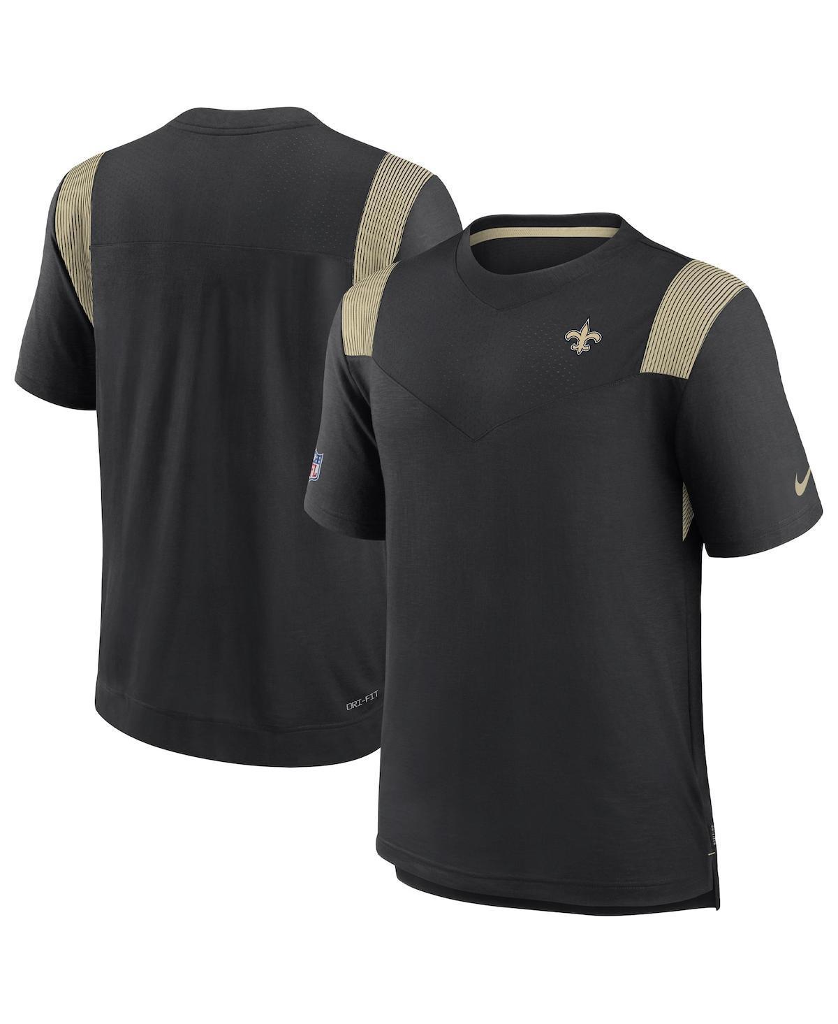 Mens Nike Black New Orleans Saints Sideline Tonal Logo Performance Player T-shirt Product Image