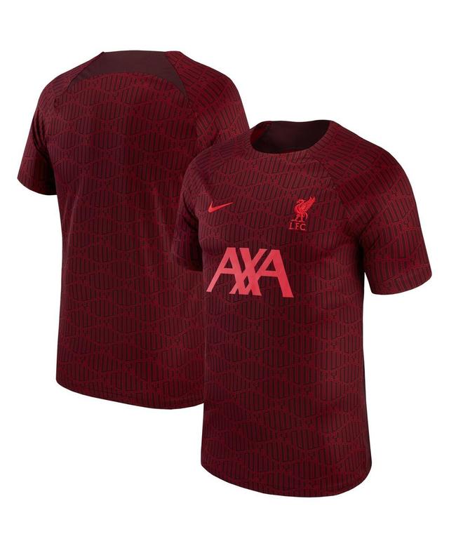 Mens Nike Burgundy Liverpool 2022/23 Pre-Match Top Product Image