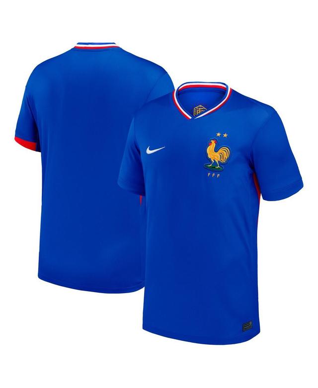 Nike Mens Blue France National Team 2024 Home Replica Blank Jersey - Blue Product Image