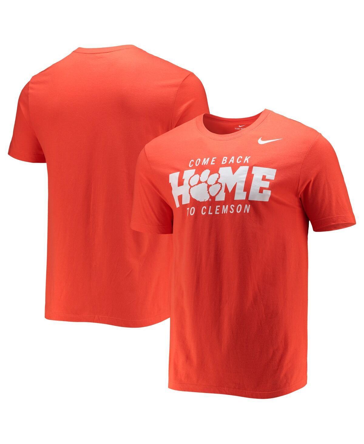 Mens Nike Orange Clemson Tigers Logo Mantra T-shirt Product Image