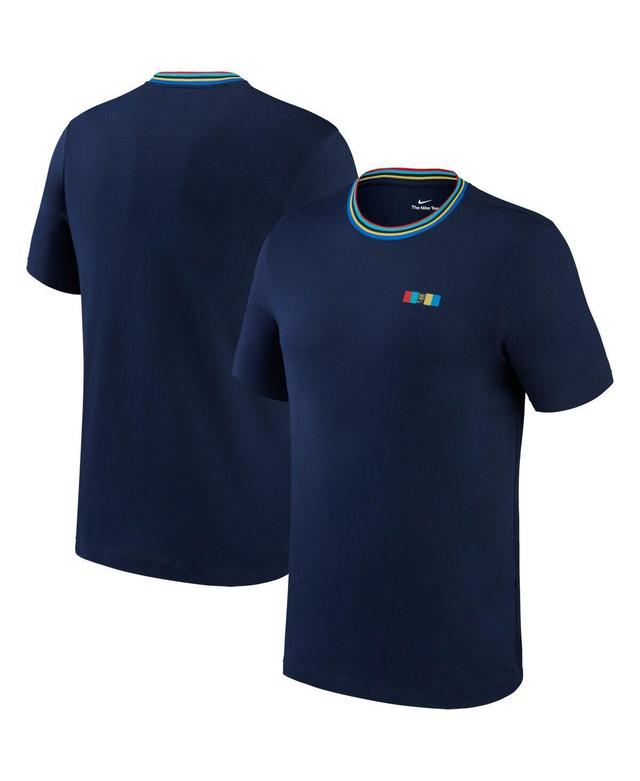 Mens Nike Navy Barcelona Ignite T-Shirt Bar Blue Product Image