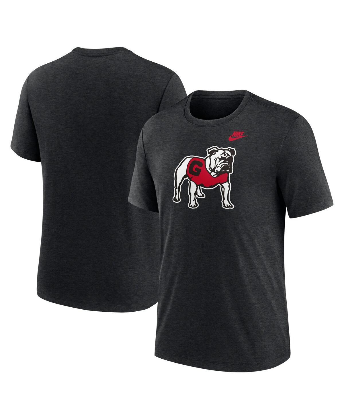 Nike Mens Georgia Bulldogs Blitz Evergreen Legacy Primary Tri-Blend T-Shirt Product Image