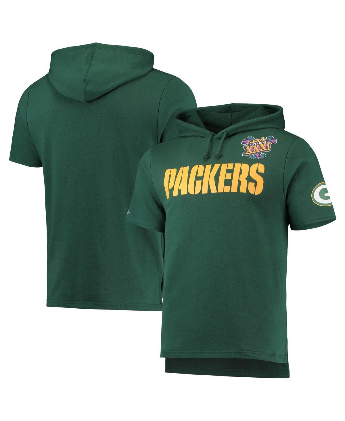 Mens Mitchell & Ness Bay Packers Game Day Hoodie T-Shirt Product Image