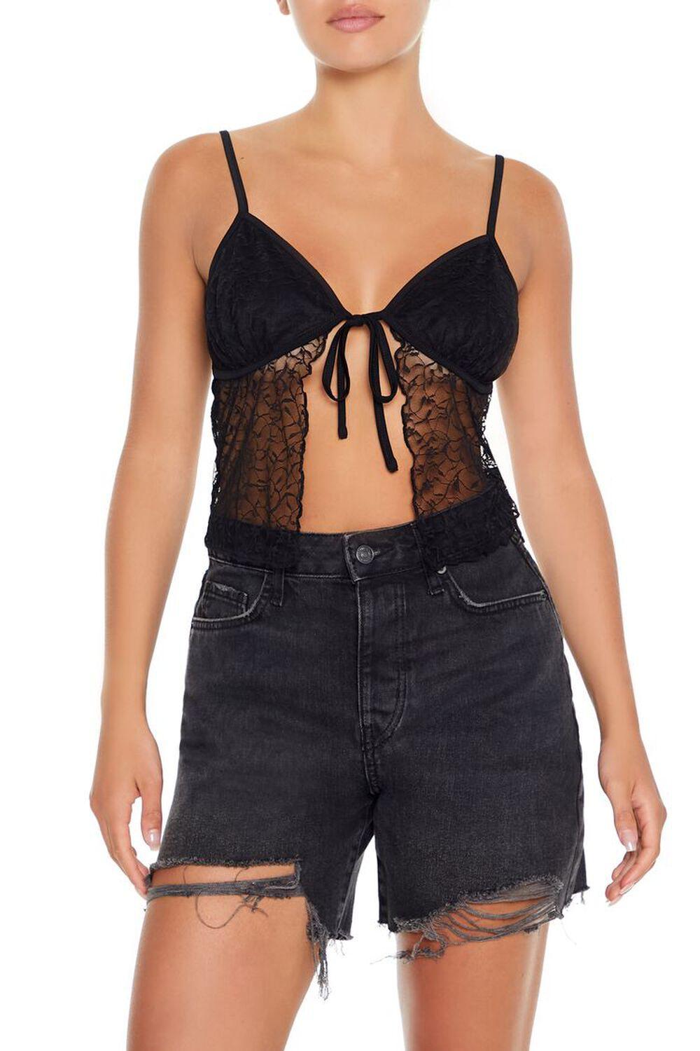 Lace Split-Hem Cami | Forever 21 Product Image