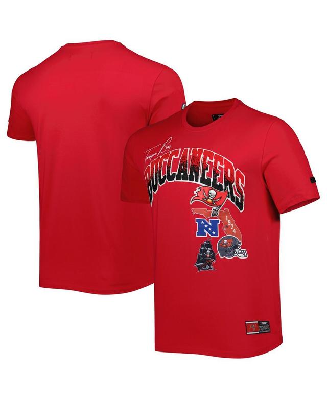 Mens Pro Standard Red Tampa Bay Buccaneers Hometown Collection T-shirt Product Image