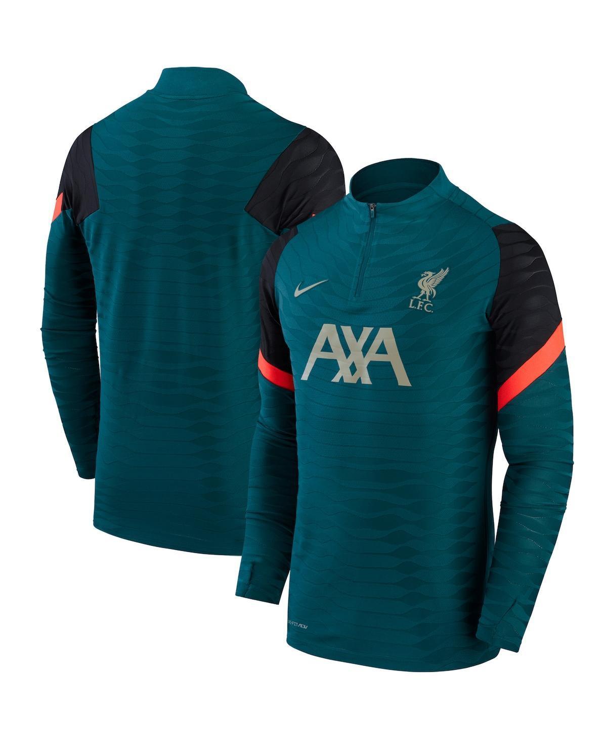 Mens Nike Green Liverpool Elite Drill Performance Quarter-Zip Top Product Image