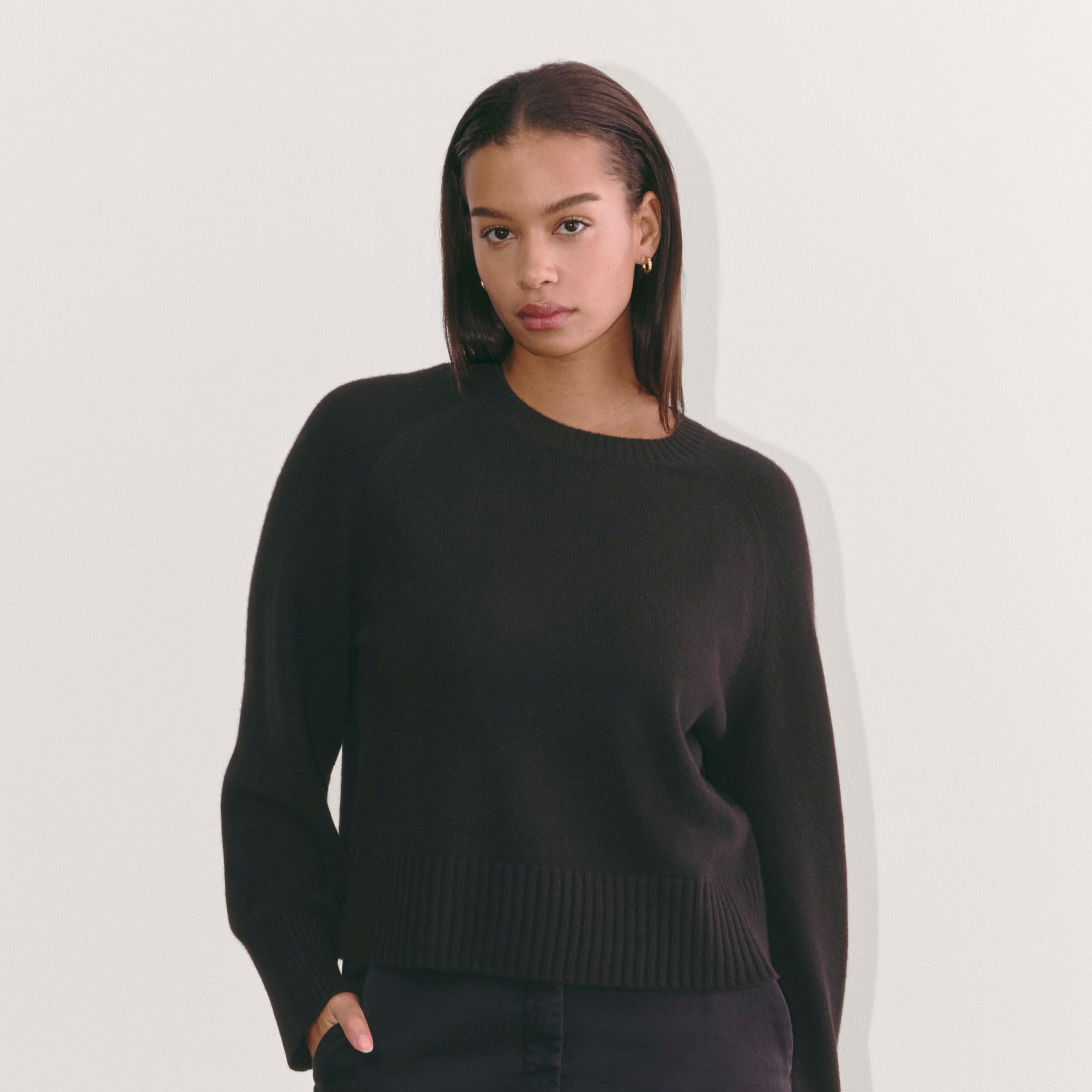 Womens Boxy Crew in Cashmere Sweater by Everlane Product Image