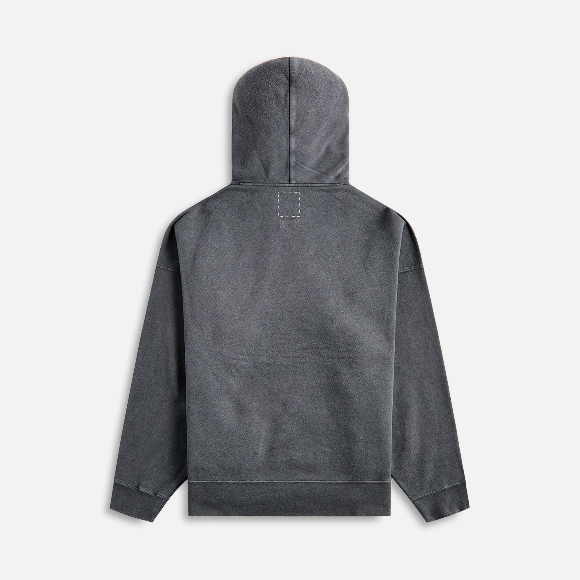 Visvim Jumbo SB Hoodie P.O. Dmgd - Black Male Product Image