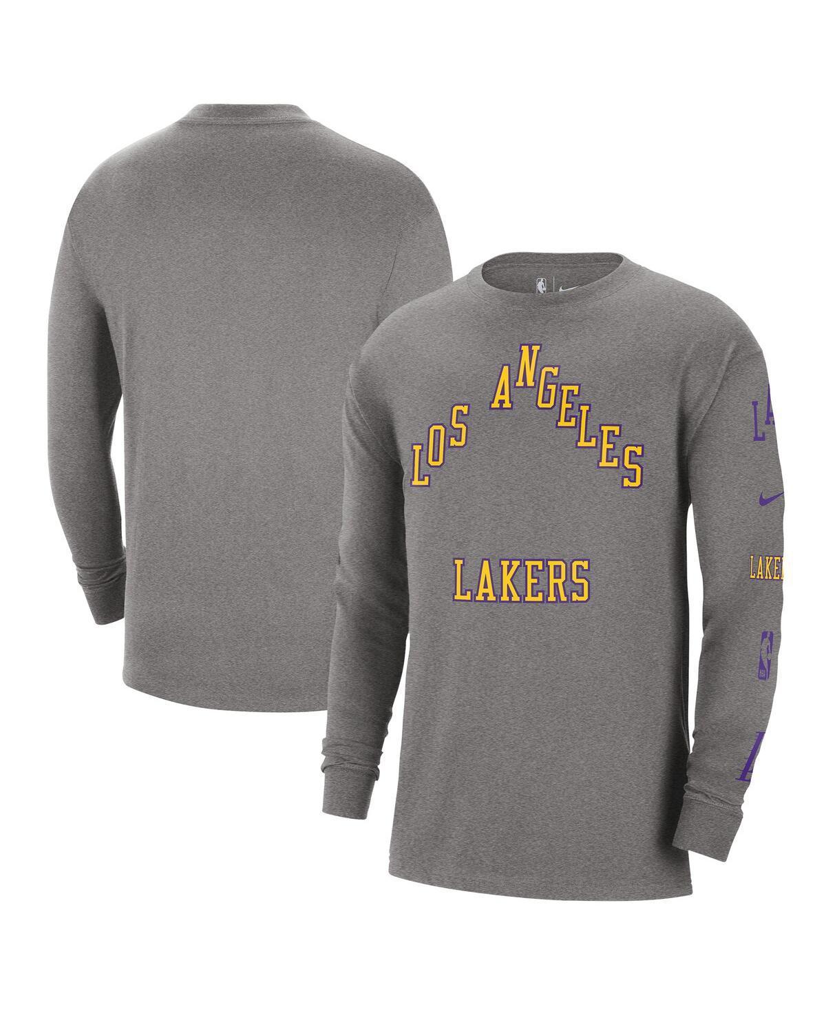 Mens Nike Charcoal Los Angeles Lakers 2023/24 City Edition Max90 Expressive Long Sleeve T-shirt Product Image