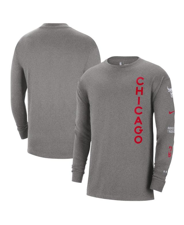 Chicago Bulls 2023/24 City Edition Nike Men's NBA Max90 Long-Sleeve T-Shirt Product Image