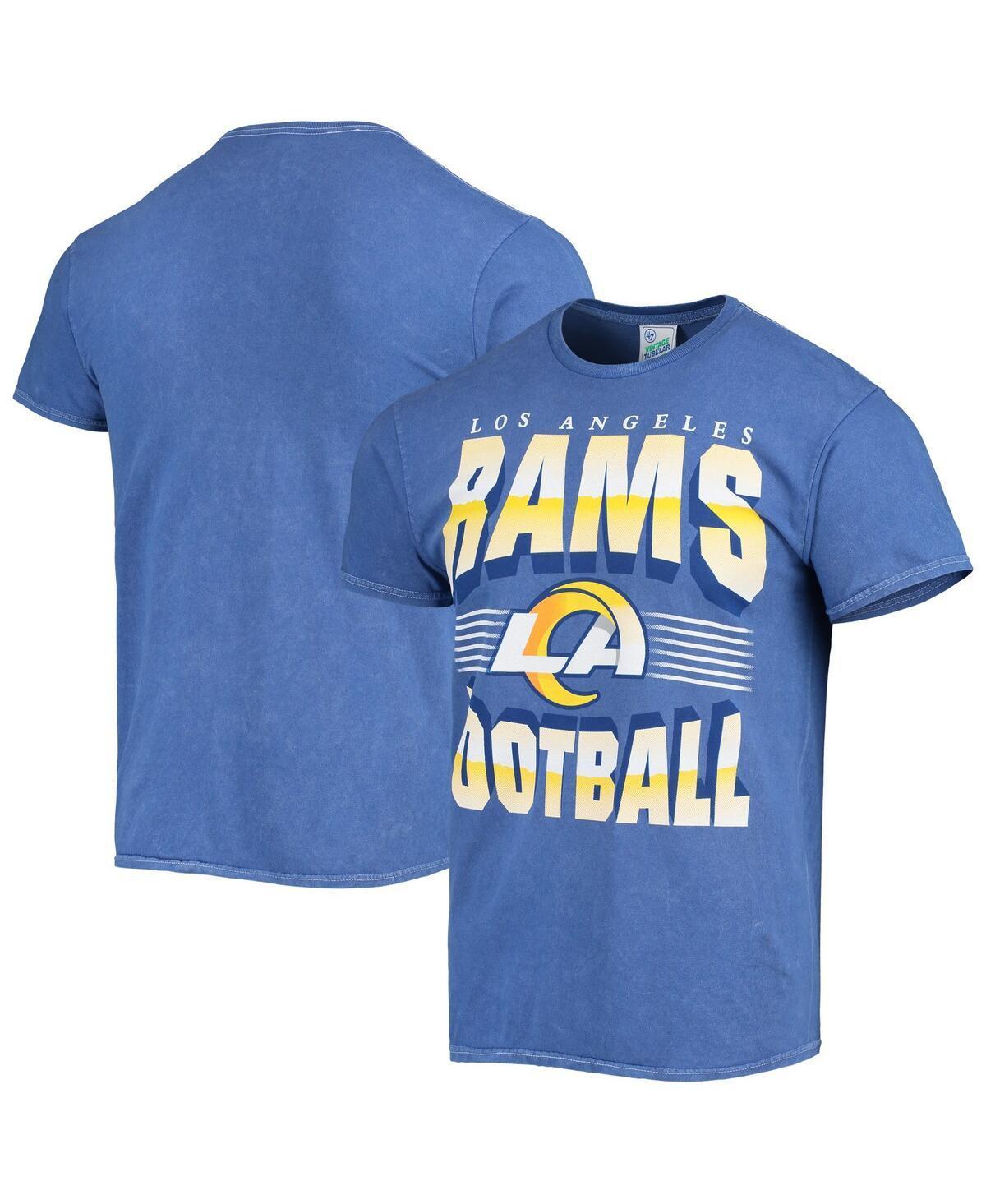 Mens 47 Royal Los Angeles Rams Rocker Vintage-Inspired Tubular T-shirt Product Image