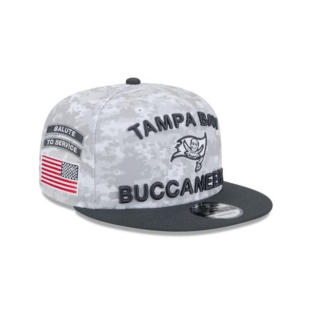 Tampa Bay Buccaneers 2024 Salute to Service 9FIFTY Snapback Hat Male Product Image