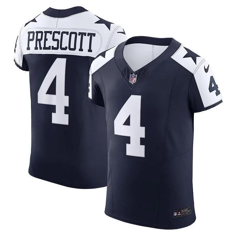 Mens Nike Dak Prescott Dallas Cowboys Alternate Vapor F.U.S.E. Elite Jersey Blue Product Image