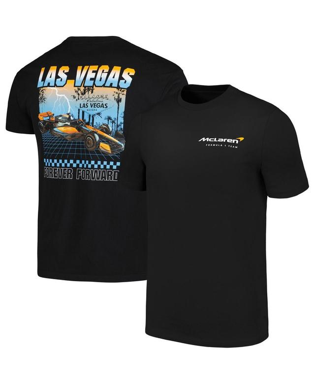 Outerstuff Mens Black McLaren F1 Team 2024 Las Vegas Grand Prix Lightning Speed T-Shirt Product Image