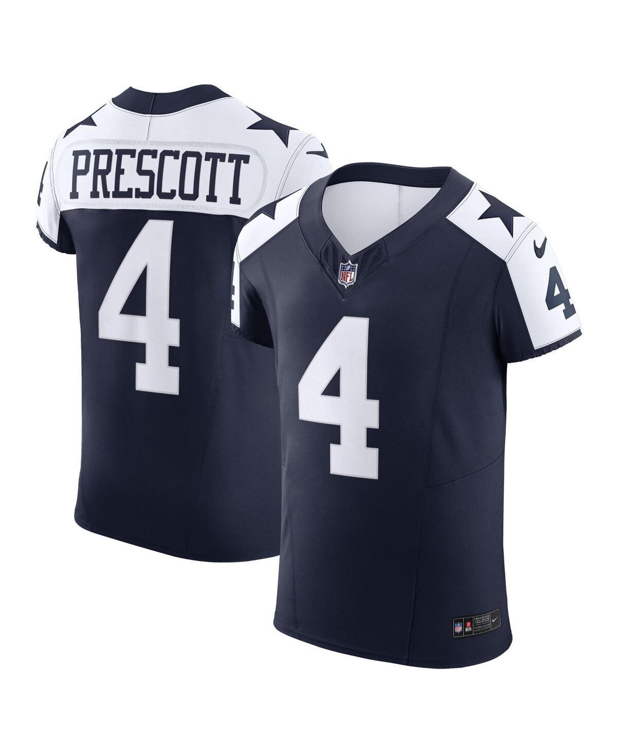 Mens Nike Dak Prescott Dallas Cowboys Alternate Vapor F.U.S.E. Elite Jersey Blue Product Image