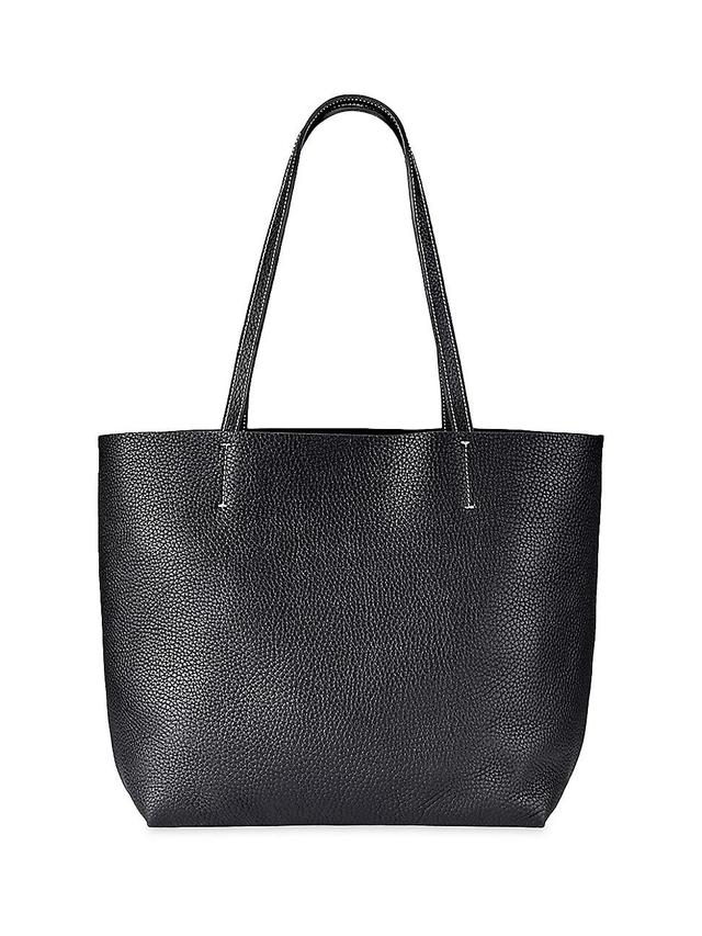 Womens Hunter Leather Tote Product Image