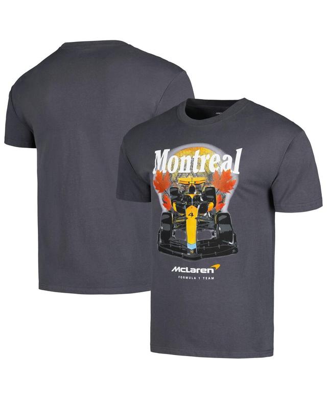 Outerstuff Mens Graphite McLaren F1 Team 2024 Canadian Grand Prix All Speed T-Shirt Product Image