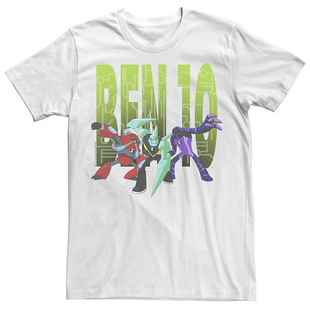 Mens Ben 10 Trio Tech Logo Graphic Tee Product Image