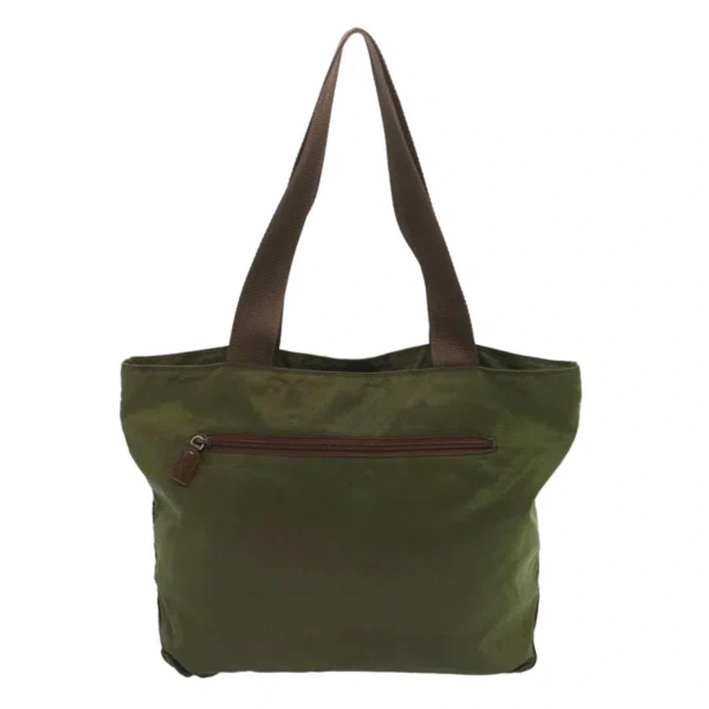 Tessuto Synthetic Tote Bag () In Khaki Product Image