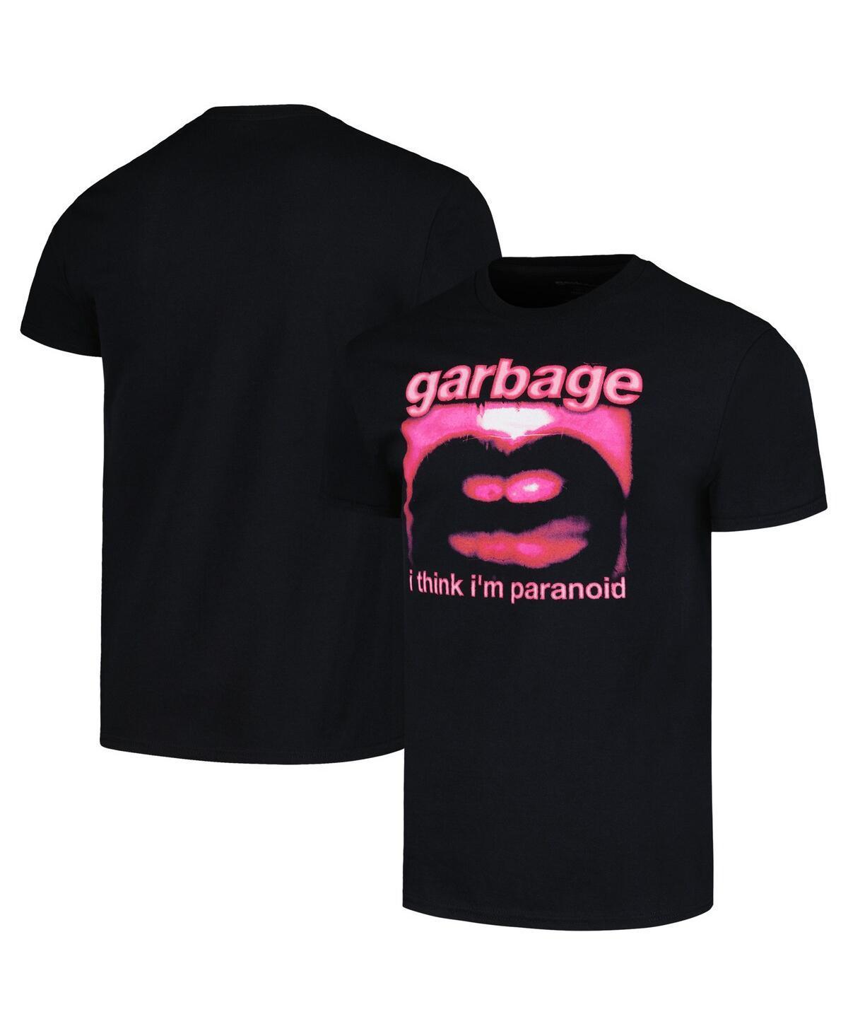 Mens Manhead Merch Black Garbage Paranoid Graphic T-shirt product image