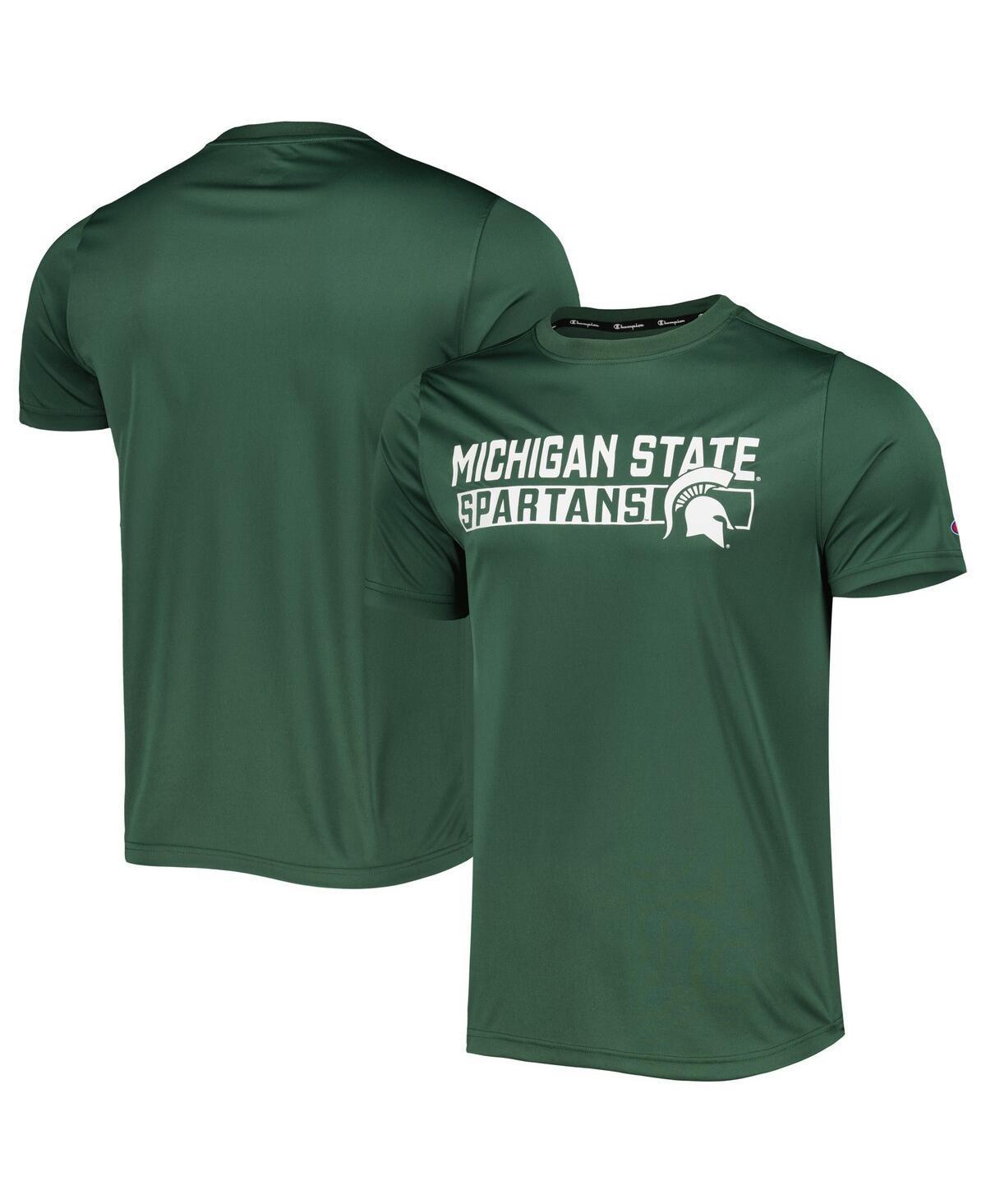 Mens Champion Green Michigan State Spartans Impact Knockout T-shirt Product Image