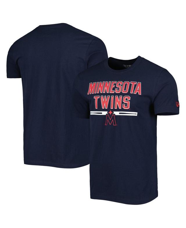 Mens New Era Minnesota Twins Batting Practice T-Shirt Blue Product Image