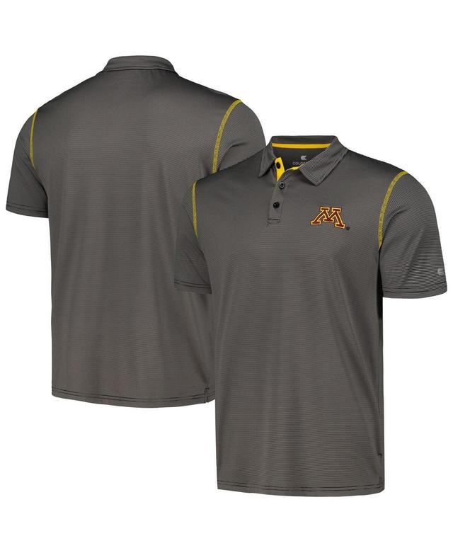 Mens Colosseum Gray Minnesota Golden Gophers Cameron Polo Shirt Product Image