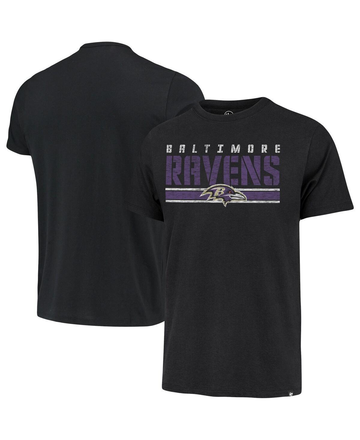 Mens 47 Baltimore Ravens Team Stripe T-Shirt Product Image