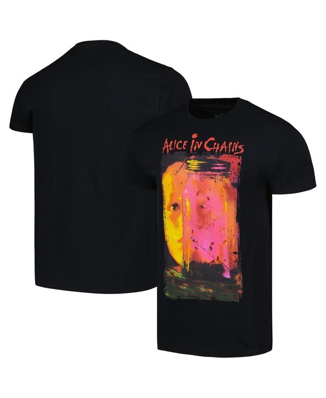 Mens Black Alice in Chains Jar of Flies T-shirt Product Image